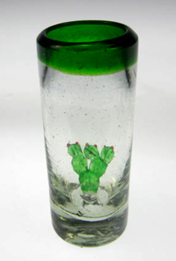 Mexican Shot Glasses Agave Cactus For Tequila Set Of 6 Mexican Shot Glass Ly Pear Cactus Tequila