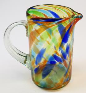 Mexican-glass-pitcher-confetti-swirl-straight