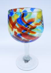 Mexican glass wine large 16 oz